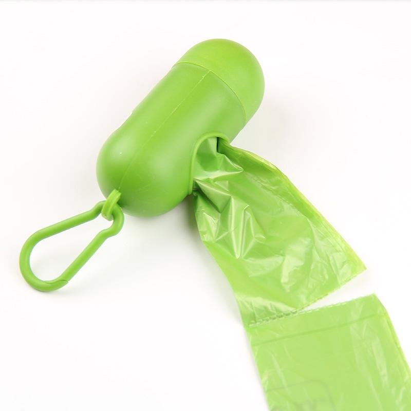 Green biodegradable Dog Poop Bag