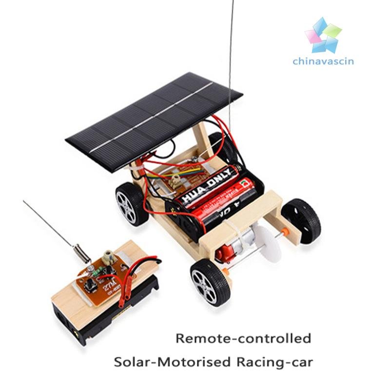 educational toy DIY Remote-controlled Solar-Motorised Racing-Car