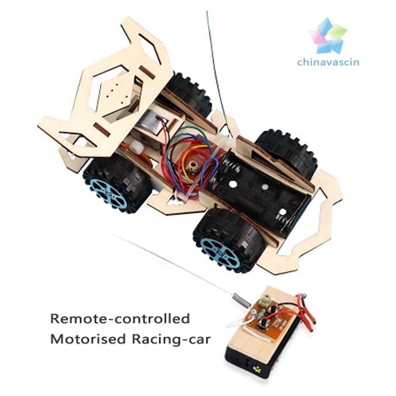educational toy DIY Remote-controlled Motorised Racing-Car