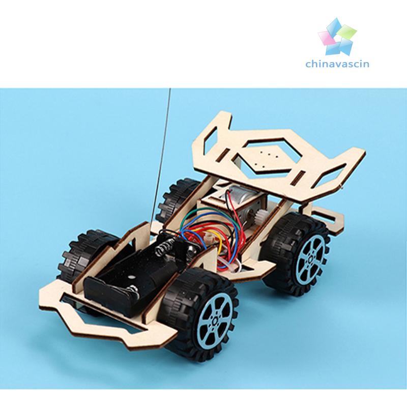 educational toy DIY Remote-controlled Motorised Racing-Car 3