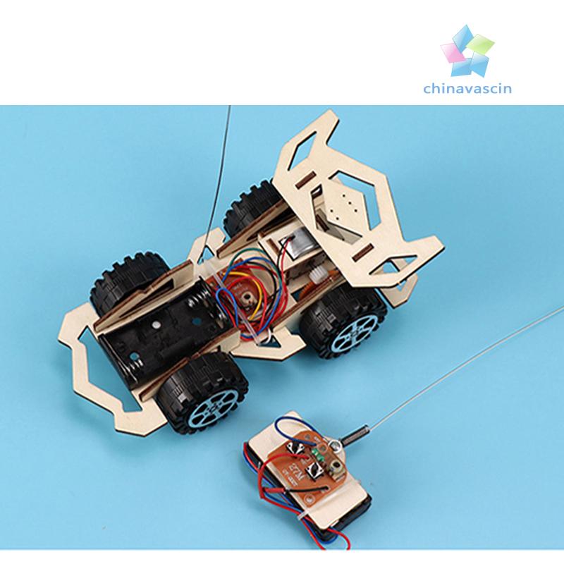 educational toy DIY Remote-controlled Motorised Racing-Car 4