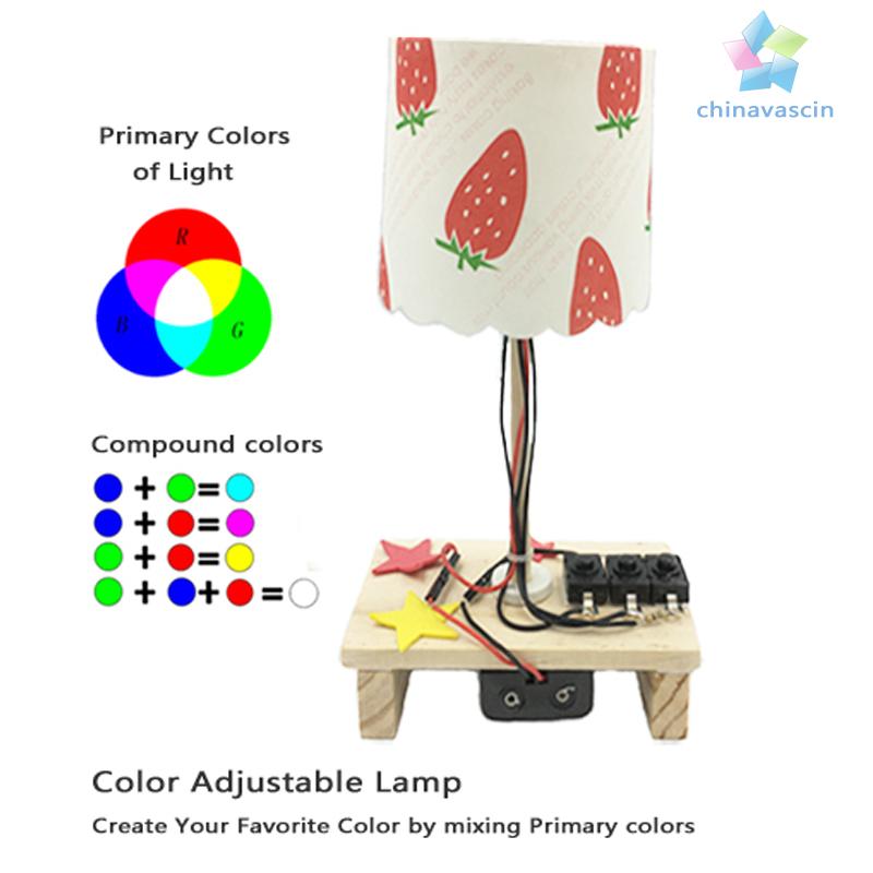 educational toy DIY Color Adjustable Lamp