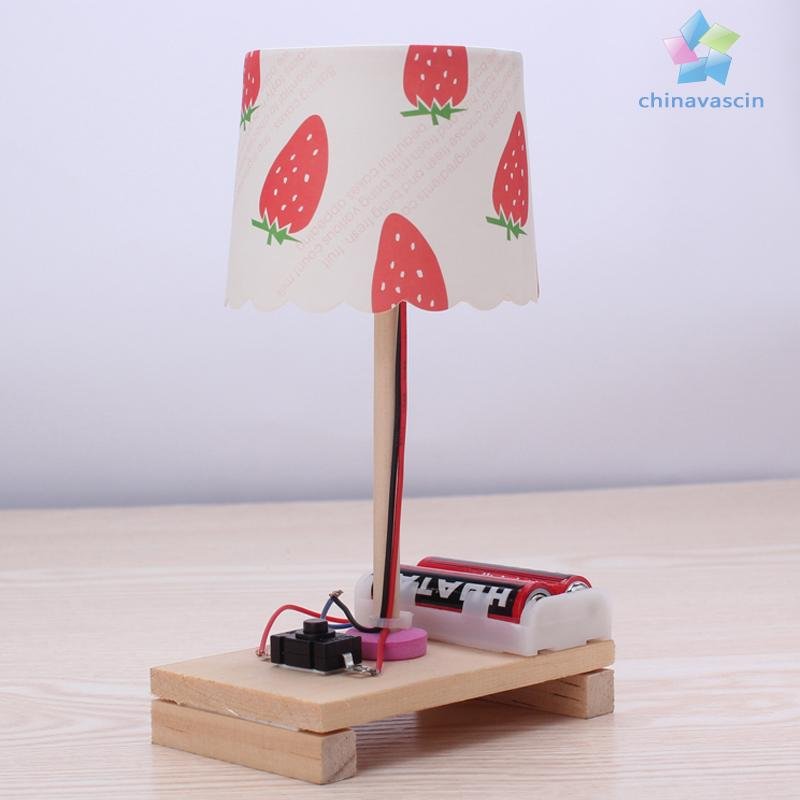 STEM toy DIY Kids Small Table Lamp 3