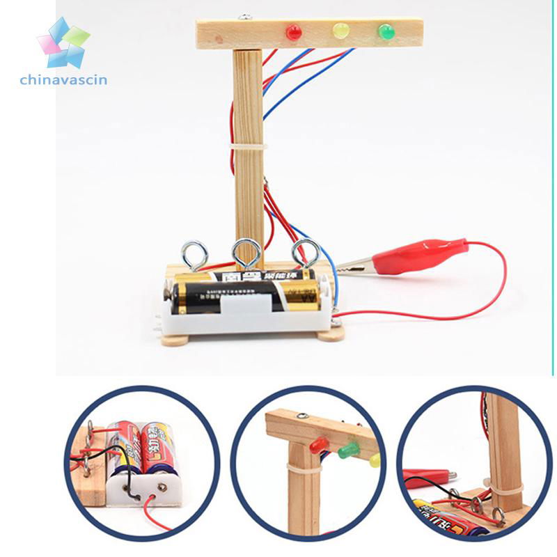 educational toy DIY Mini Traffic Lights 3