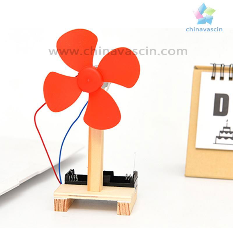 educational toy DIY Mini Electric Fan 5