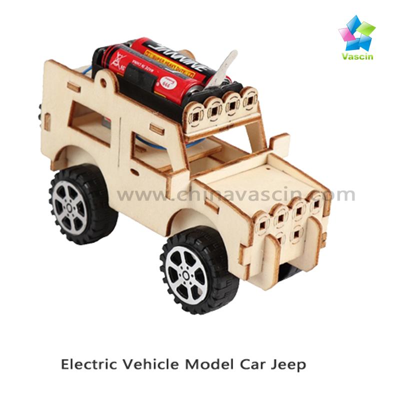 DIY Car Jeep Kids Toy Electric Vehicle Model