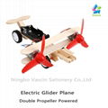 DIY Electric Glider Plane Taxiing