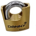 Half-protected Soid Brass Padlock