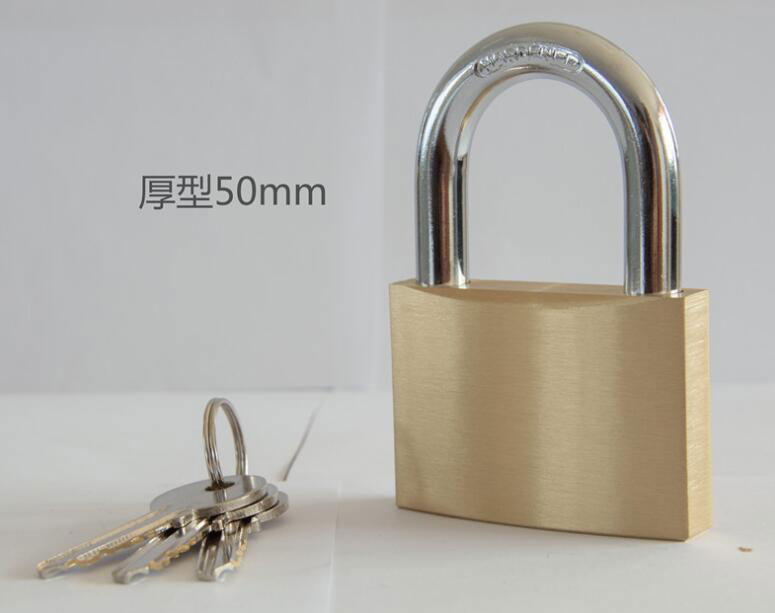 Thick Type High Quality Solid Brass Padlock