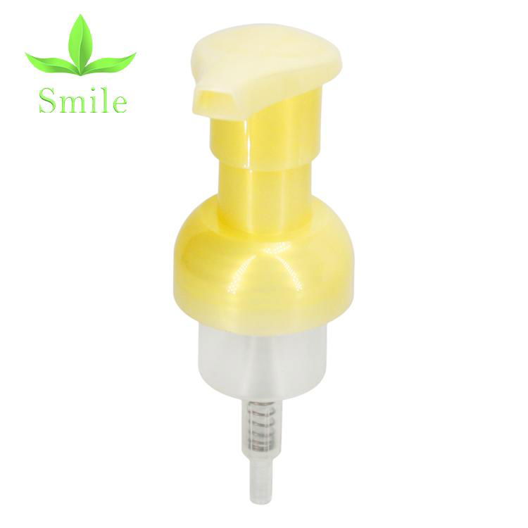 40mm hand washing mousse pumps Smile (China Manufacturer) Plastic
