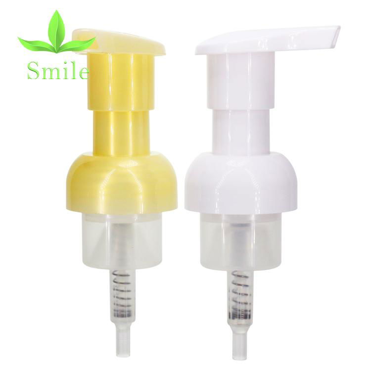 40mm hand washing mousse pumps Smile (China Manufacturer) Plastic