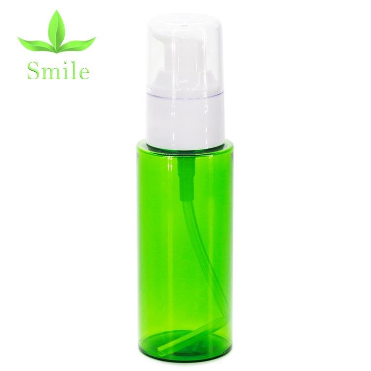 60ml PET cosmetic pack mist sprayer bottles 2