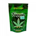 Custom Printed Resealable Zipper Child Resistant Packaging Plastic Weed Bags 1