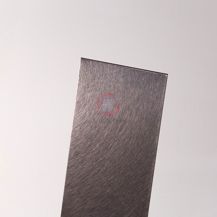 Gaobi  Brown stainless steel，Elegance furniture metalwork materials 4