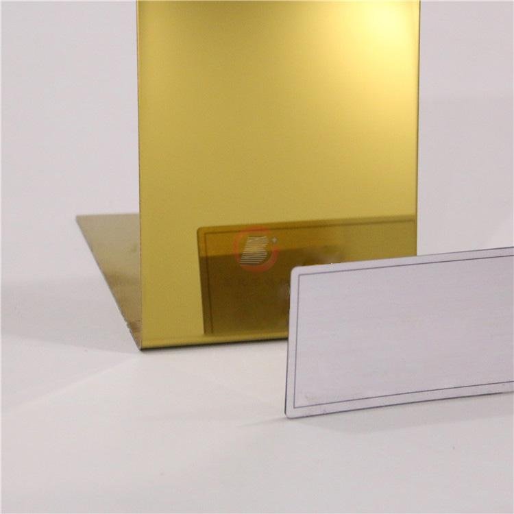 高比304不鏽鋼鏡面鈦金板總代銷 家居彩色不鏽鋼裝飾材料 2