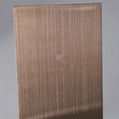 High ratio 304 hairline stainless steel bronze fingerprint proof 2