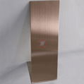 High ratio 304 hairline stainless steel bronze fingerprint proof 3