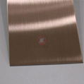 High ratio 304 hairline stainless steel bronze fingerprint proof