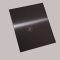 304 stainless steel hair pattern plated with dark black anti-fingerprint