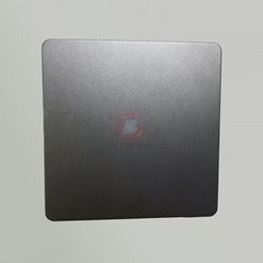 304 stainless steel plate light black sandblasted matte fingerprint resistance