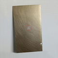 High ratio 304 bronze matte stainless steel sheet with random striations