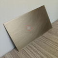 High ratio, 304, corrugated, bronze, stainless steel