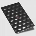 High ratio, imported 304 stainless steel embossing, honeycomb pattern