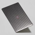 High ratio 304 frosted fine stripe stainless steel embossed plate