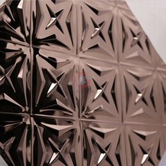 High ratio 304 specular rose gold stainless steel stamping 4 HAKUSA