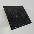 High ratio 304 black Titanium Mirror stainless steel stamping honeycomb pattern