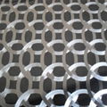 High ratio 304 mirror stainless steel laser circle pattern