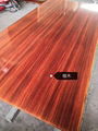 Gaobi Heat transfer, stainless steel plate, fine grain red camphor wood