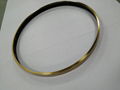 304 bright titanium wire drawn stainless steel round frame