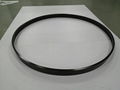 304 bright titanium wire drawn stainless steel round frame