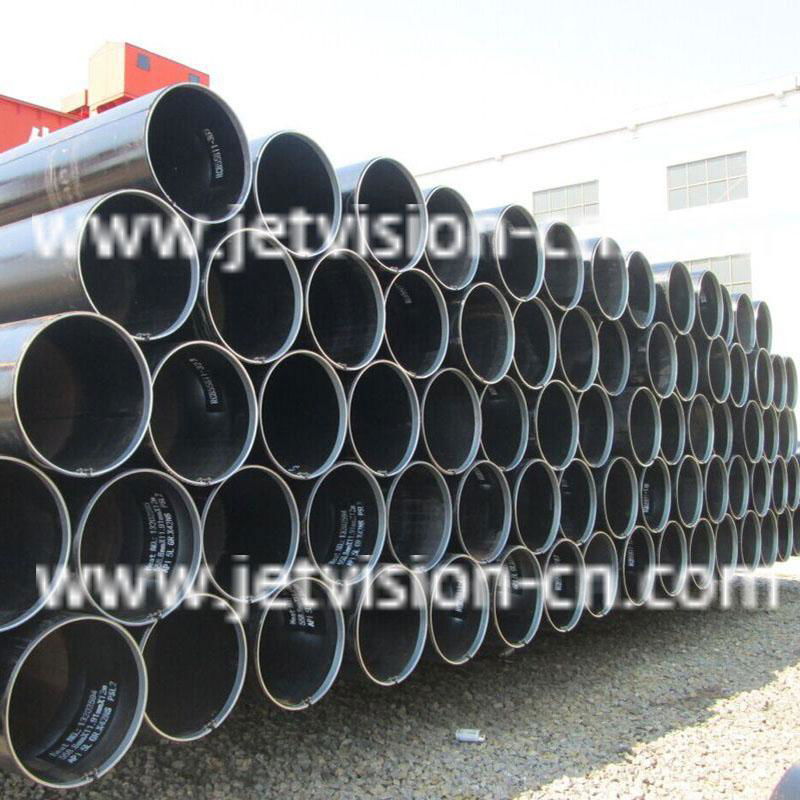 Anti-corrosion Coating Tube Q235 Carbon Welded LSAW Steel Pipe
