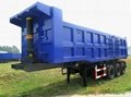 Truckman 3 Axles Dump Semi Trailer 60 tons loading
