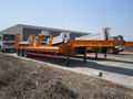 3 axles Low bed semi trailer 1