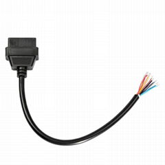 OBD2 16Pin 母頭開口連接線 open 16pin female cable