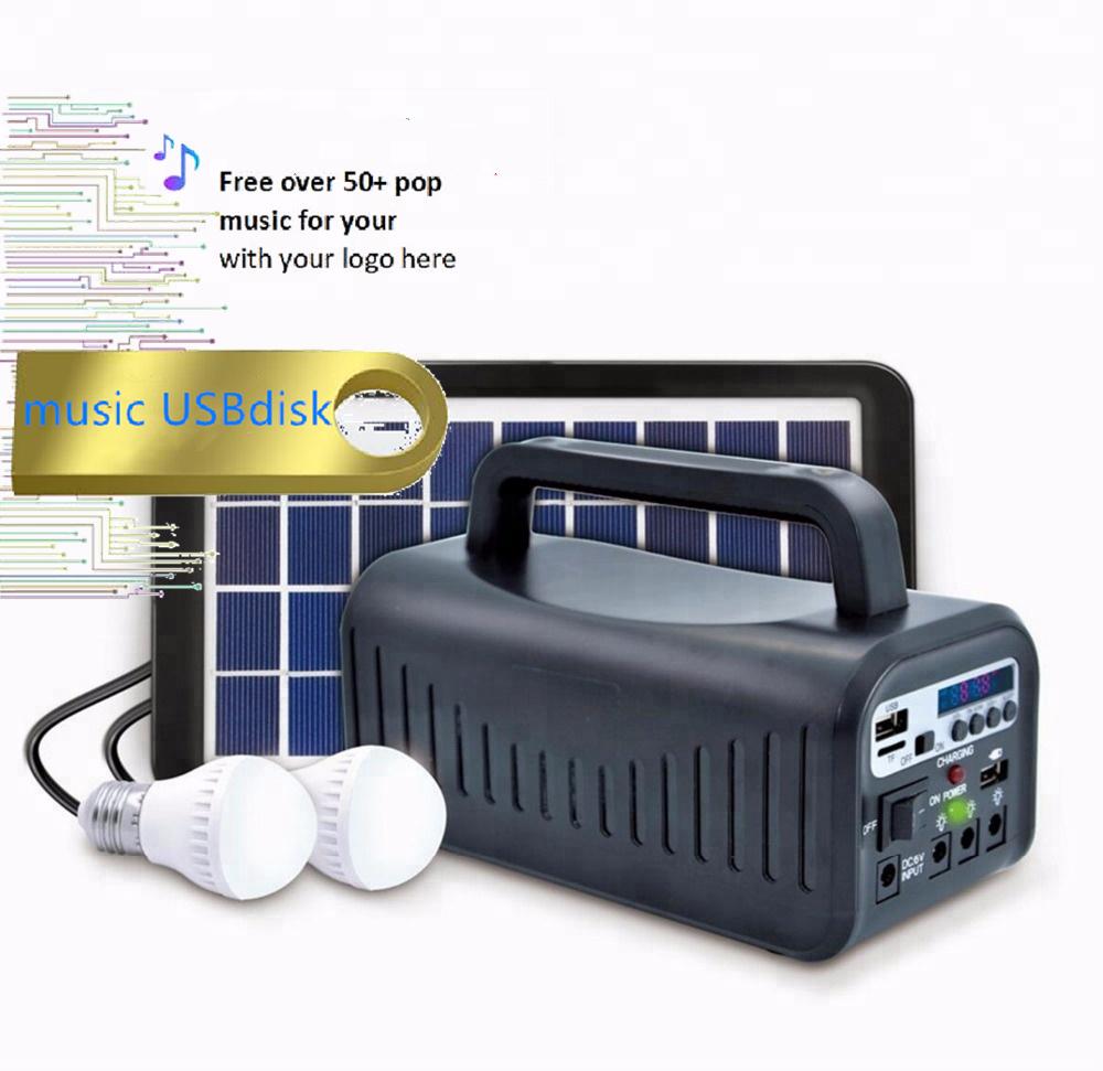 off-Grid Solar Home Lighting System Power Bank Solar Power System 3