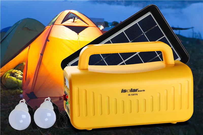 off-Grid Solar Home Lighting System Power Bank Solar Power System 5