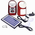 6V Home Solar Power System Generator with Bluetooth Speakers 4