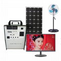500W All in One Home Solar Power System 150W Solar Panel Solar Generator 220V  2