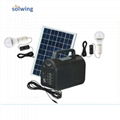 12V Portable Solar System Solar Powered Generator with Mobile Charging 3