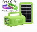 solar power system solar lighting kits with MP3 player FM radio bluetooth speake 2