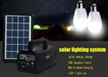 solar power system solar lighting kits with MP3 player FM radio bluetooth speake 5