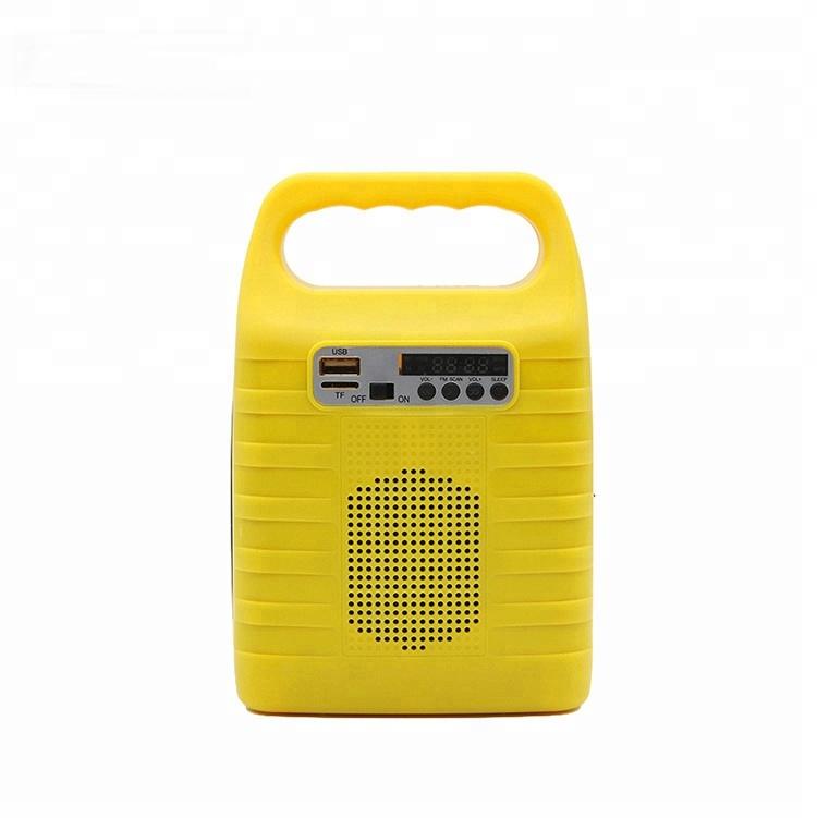 Home Portable Solar System Solar Generator with MP3 player FM radio 2