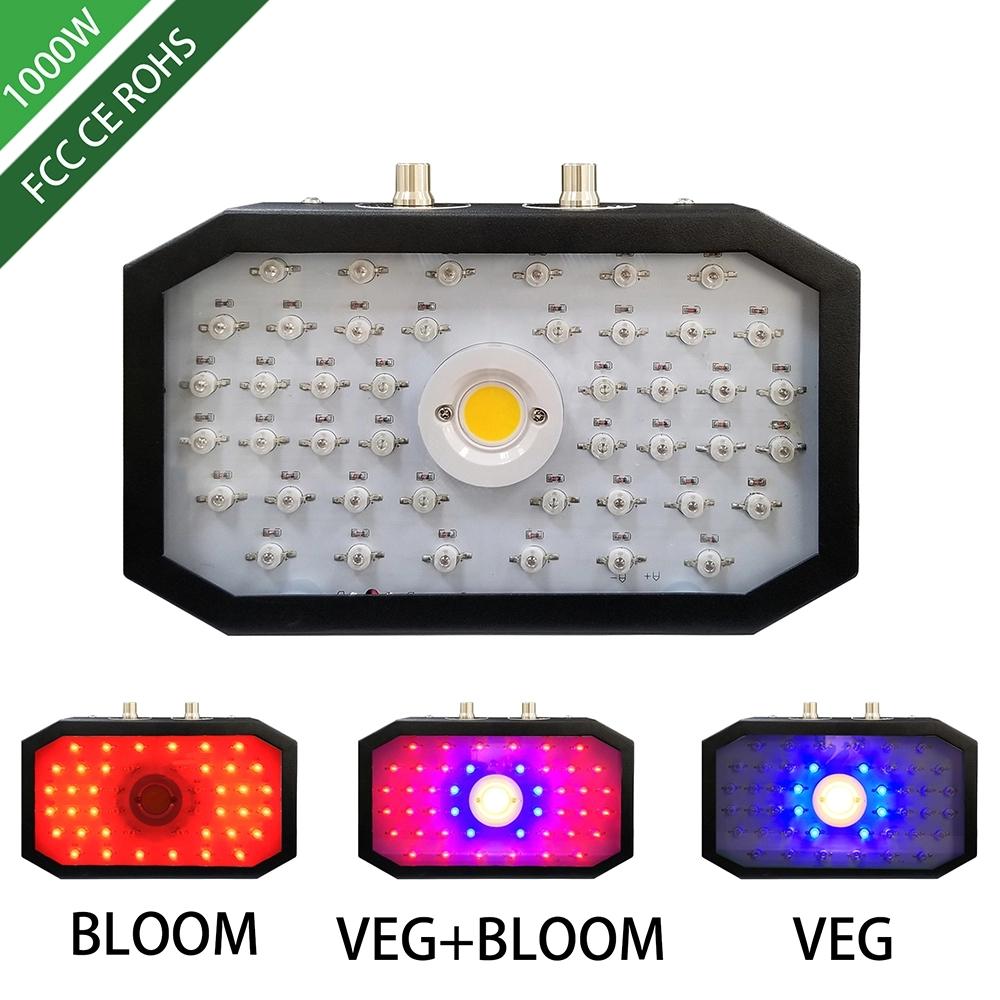 1000W Full Spectrum COB Indoor Hydroponics Plants Grow Lights lamp 2