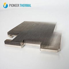 Custom Aluminum Skived fin heatsinks