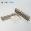 Custom Aluminum extrusion with heat pipes soldering heatinks 2