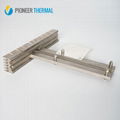 Custom Aluminum extrusion with heat pipes soldering heatinks 3